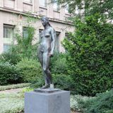 Freya - Skulptur (im Museumsgarten der Sparkasse Duisburg) in Duisburg