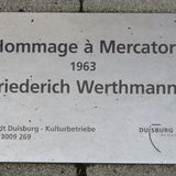 Hommage a Mercator (besser bekannt als Werthmann- oder Mercatorkugel) in Duisburg