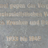 Gedenkstätte für die Opfer der Euthanasie-Morde in Dortmund-Aplerbeck in Dortmund
