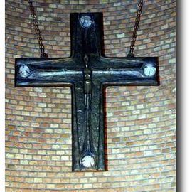 Kruzifix über dem Altar (aus dem Internet)