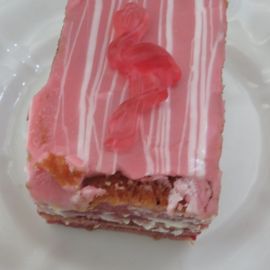 Flamingo-Schnitte (1,80€)