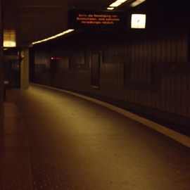 U-Bahn Station Clarenberg, Bahnsteig