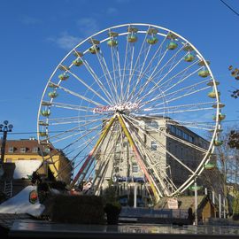 Platz von Leeds: das umkämpfte Riesenrad