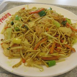 Bami Goreng mit Krabben