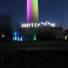 am Florian Turm gegenüber