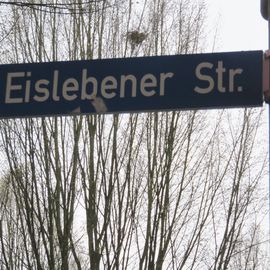 an der Ecke Eislebener Straße