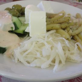 Beilagensalat zu Cordon Bleu