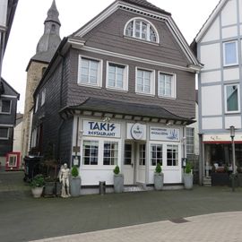 Typisches Schieferhaus