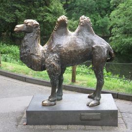 Trampeltier (Bronze, 1985) von Gudrun Kunstmann