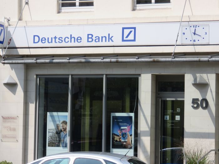Building Of The Deutsche Bank In Bochum Germany Stock Photo