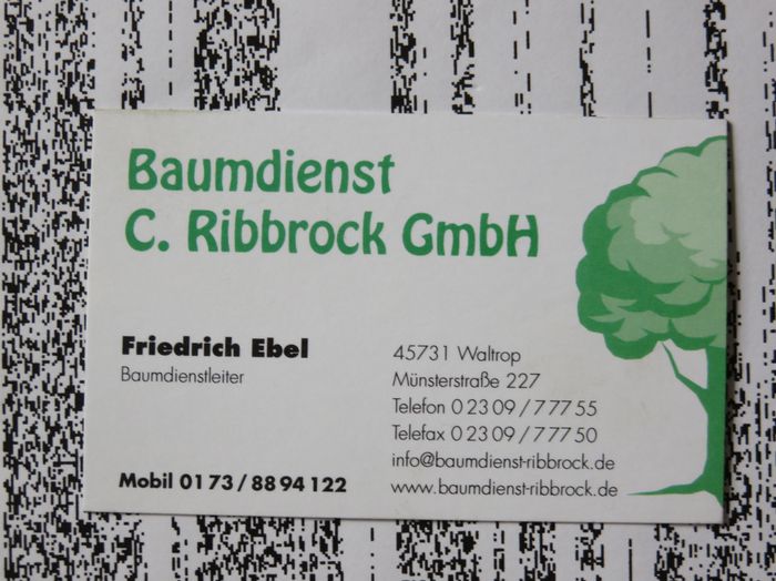 Nutzerbilder Ribbrock Christoph Baumdienst u. Erdbewegung