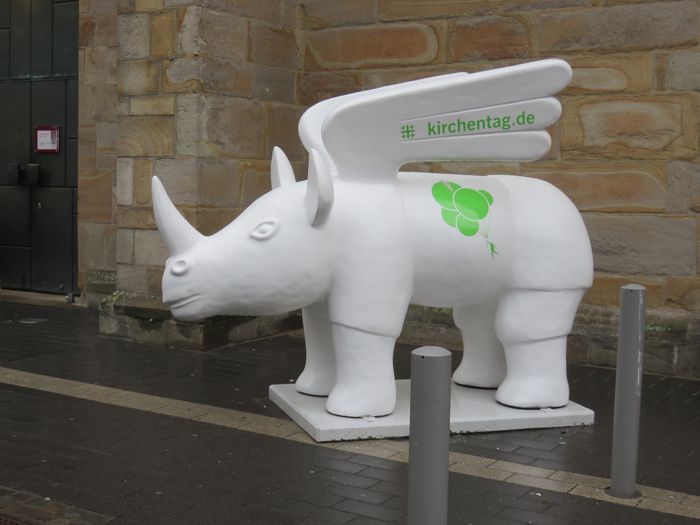 37. Ev. Kirchentag in Do - Nashorn an der Petrikirche