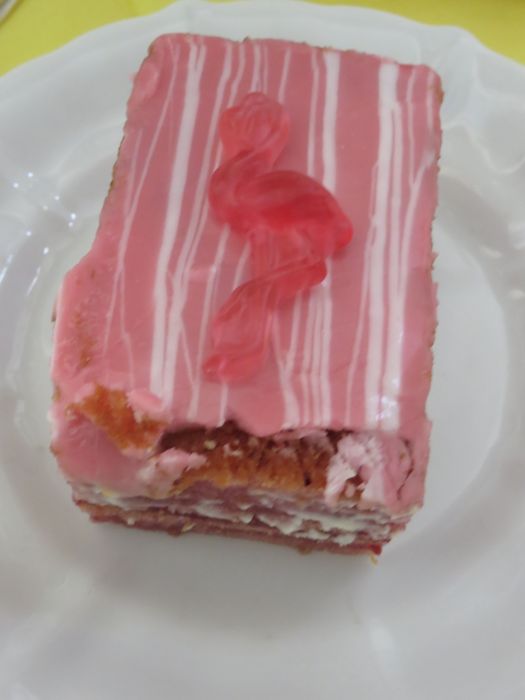 Flamingo-Schnitte (1,80€)