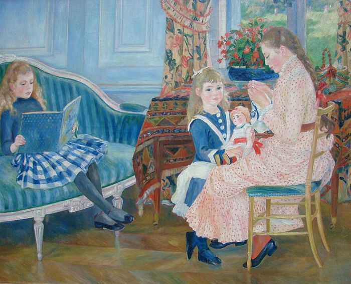 Renoir 'Nachmittag der Kinder in Wargemont'