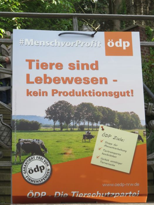 Plakat: Landtagswahl 2017 (in Wetter, Ruhr)