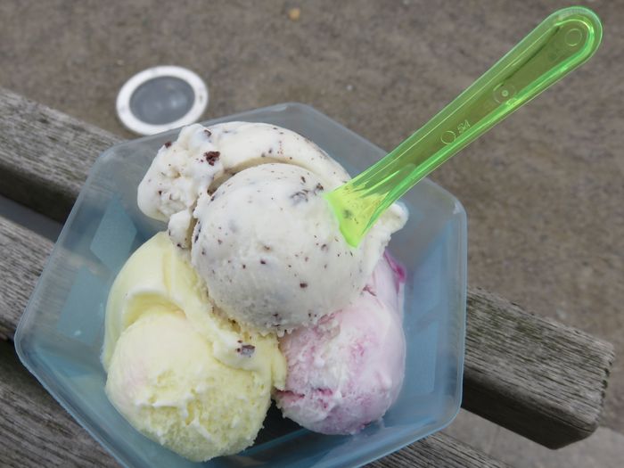 Stracciatella, Vanille, Amarena (3€)