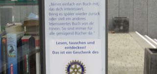 Bild zu Offener Bücherschrank (Rotary Club)