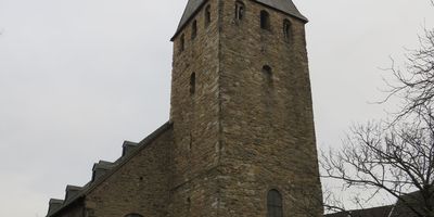 Sankt Georg Kirche und Gemeindebüro in Hattingen an der Ruhr