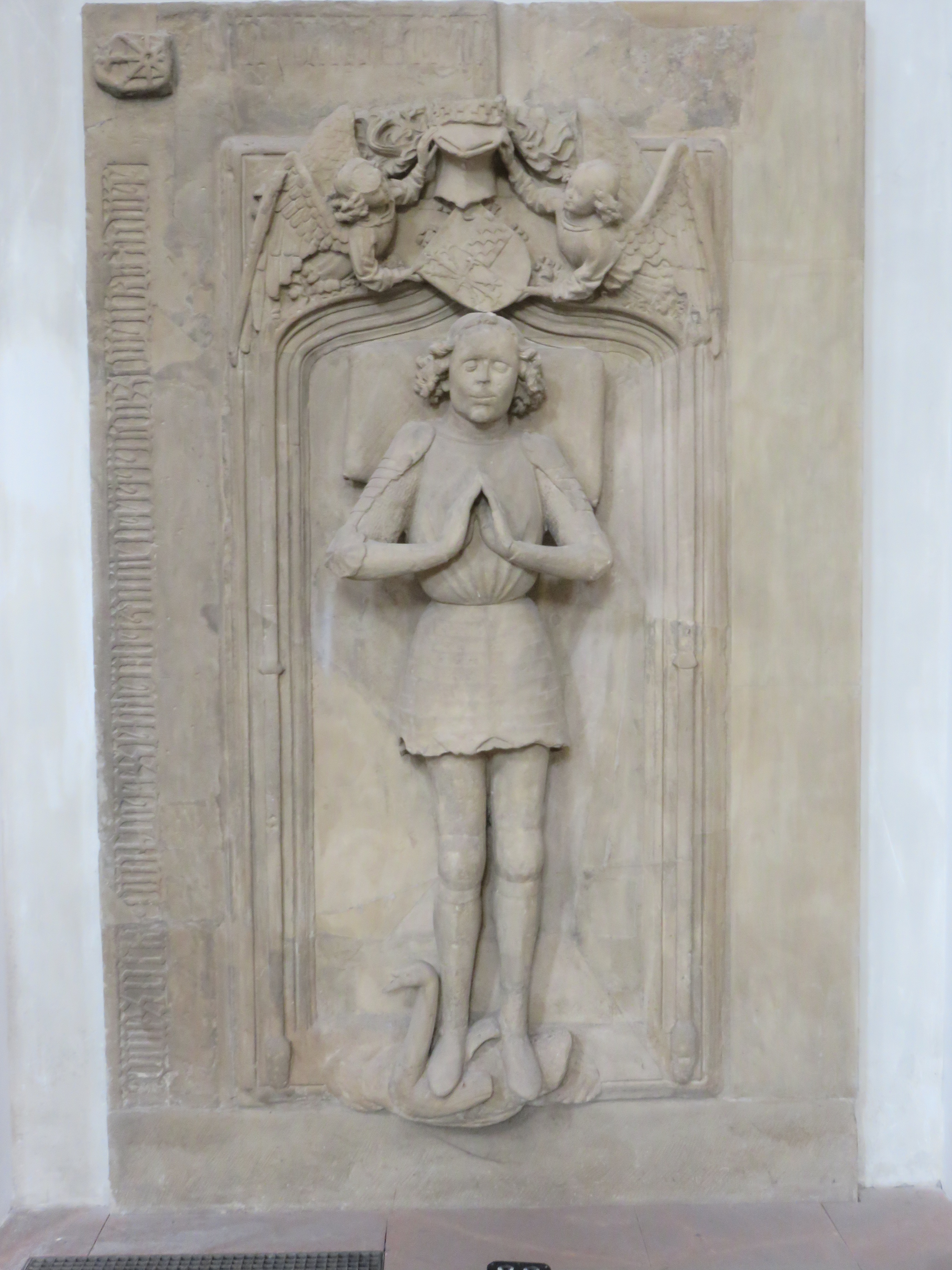 Epitaph des Dietrich von der Mark, verst. 1398