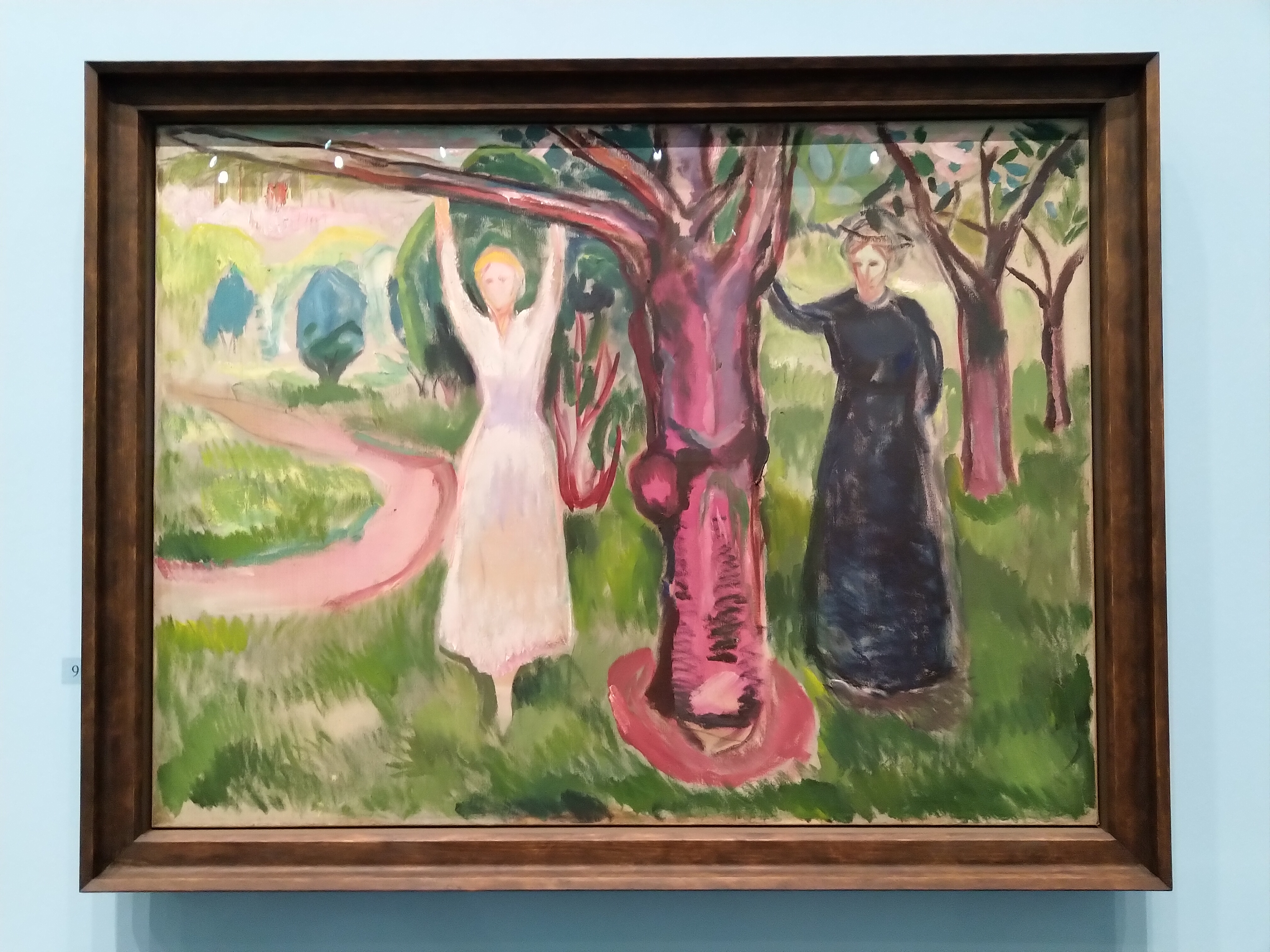Munch, I 'Zwei Frauen unter dem Baum' (1919)