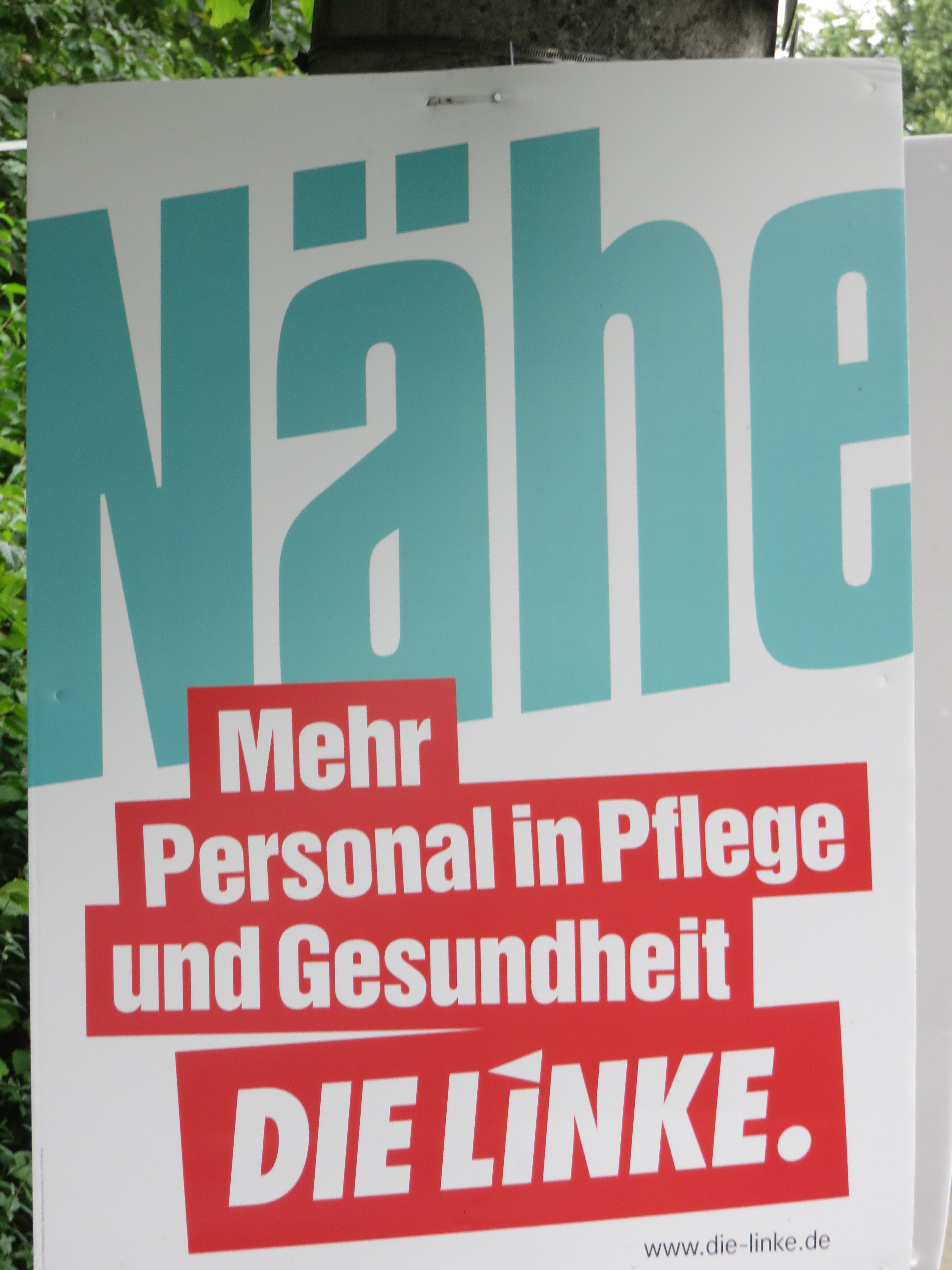 Bundestagswahl 2017 - Plakat