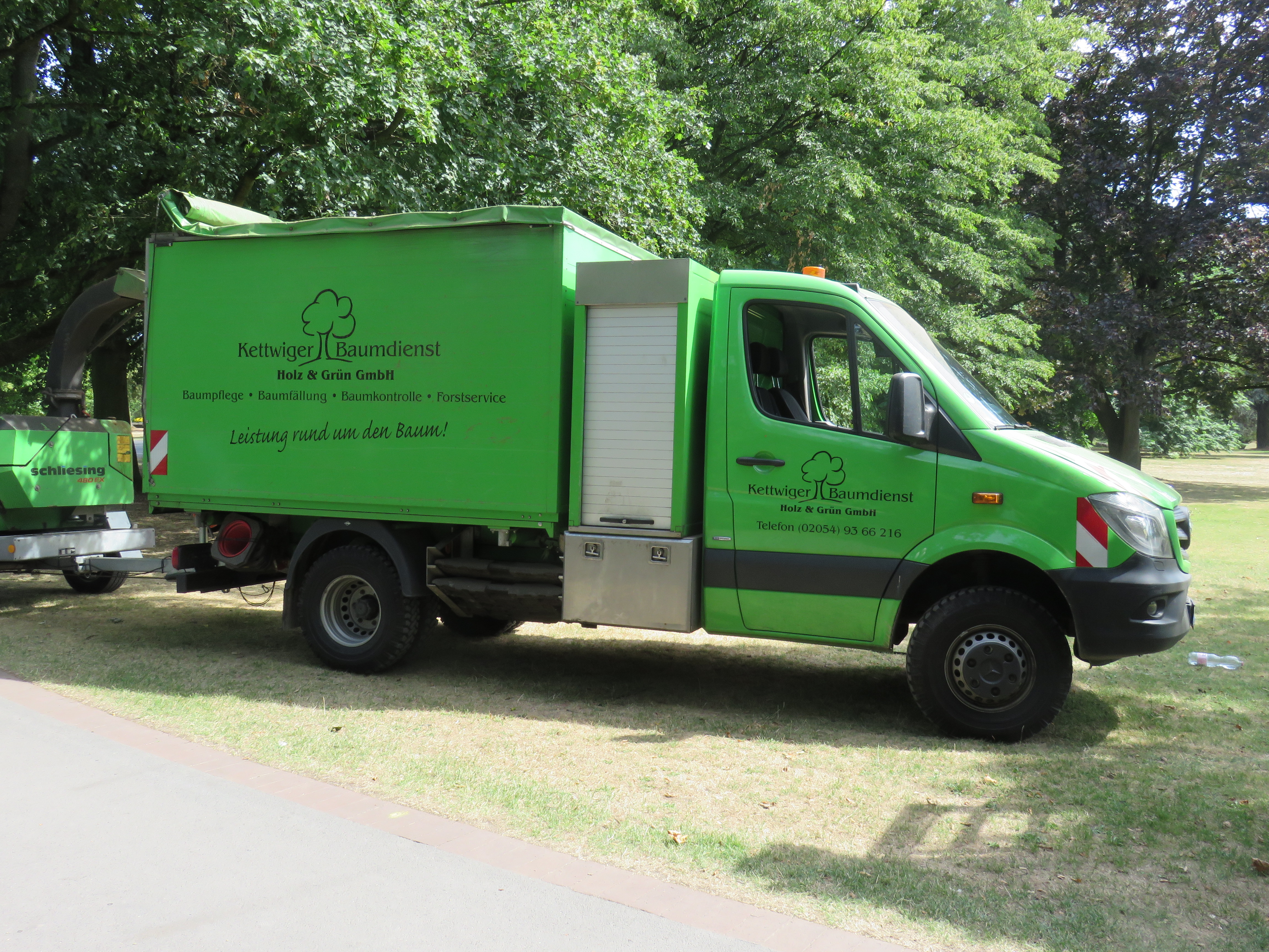 Herbstarbeiten im Westfalenpark Dortmund