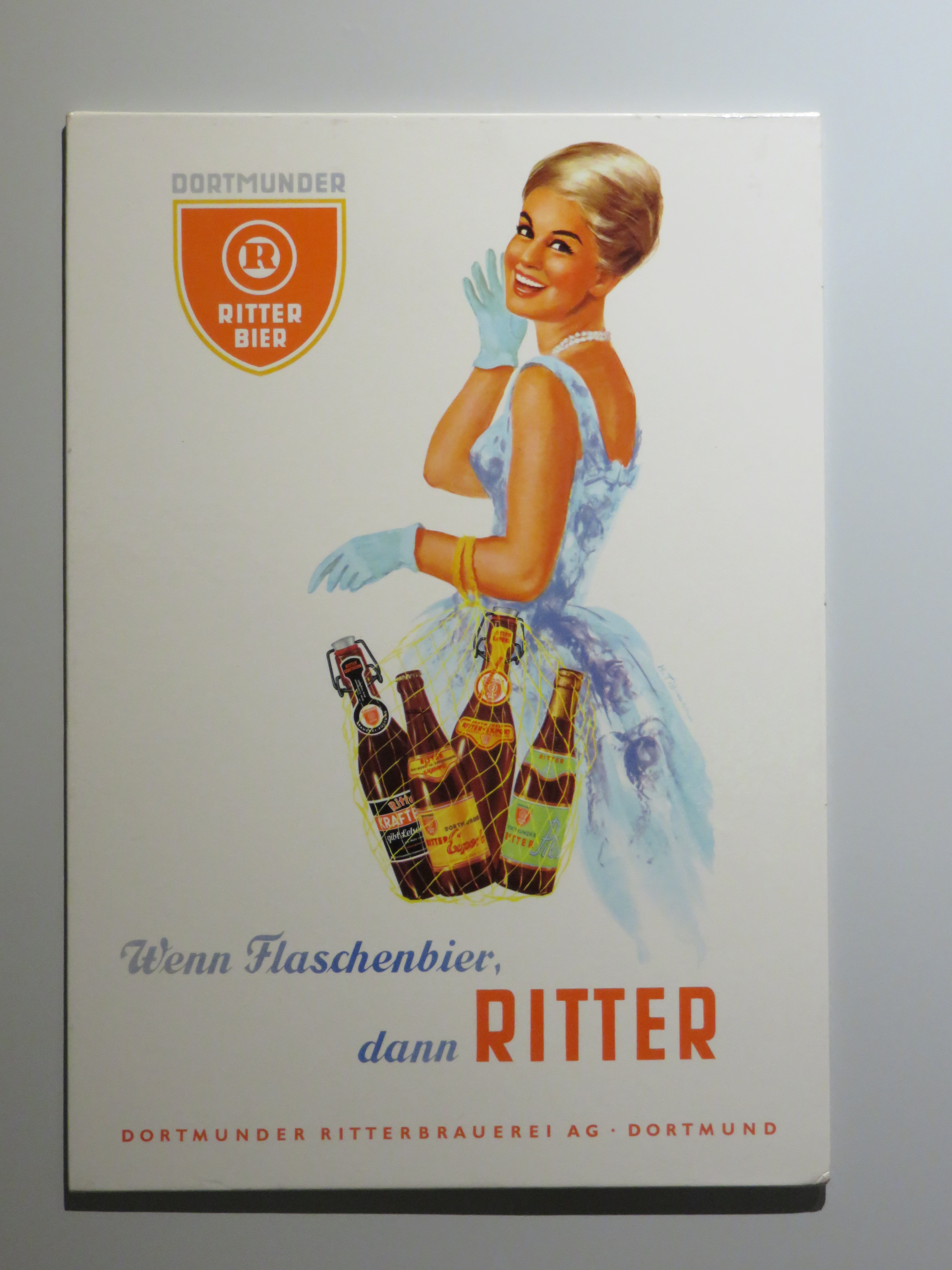 Schild: Ritter Brauerei