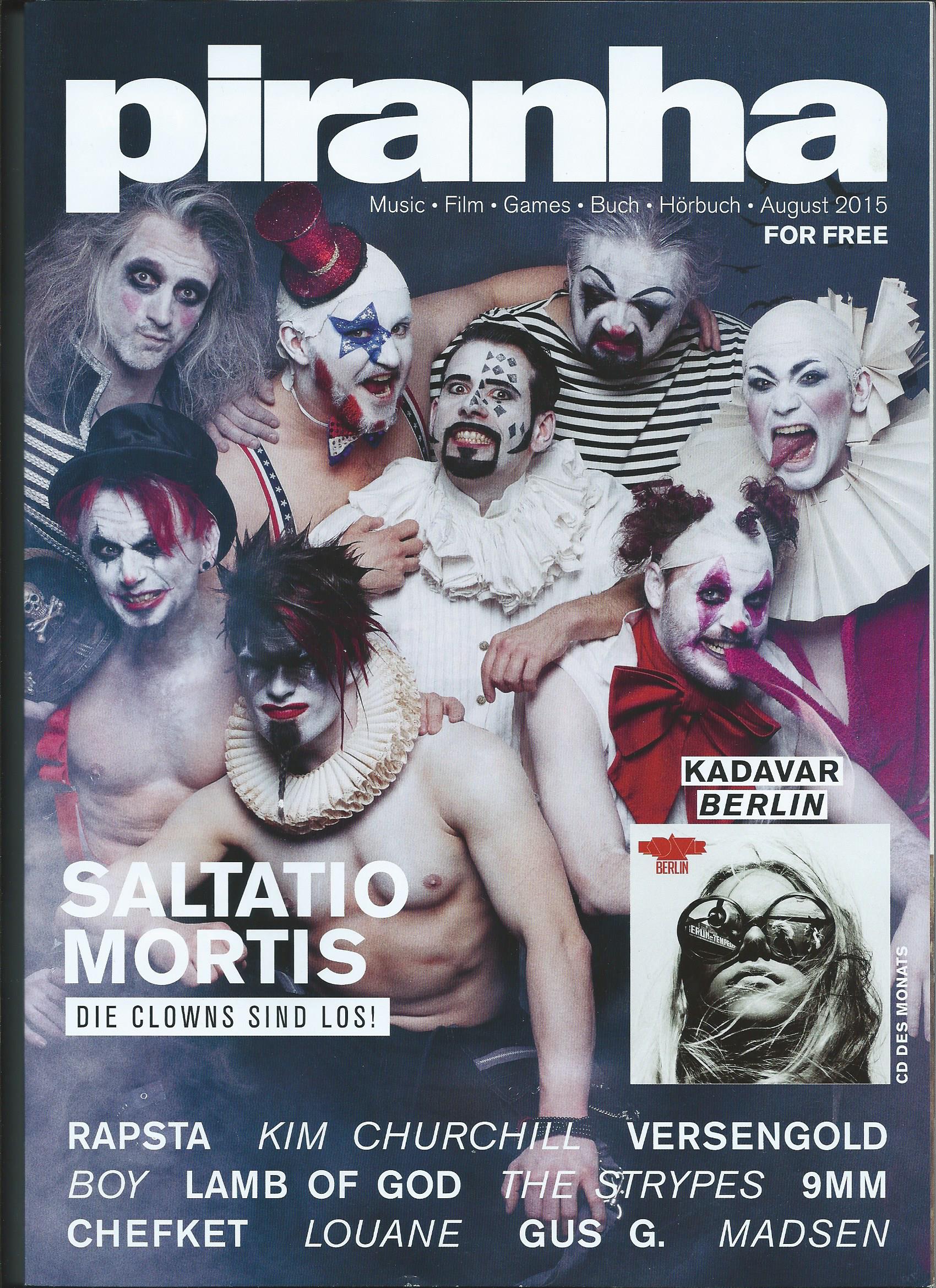 hauseigenes Magazin, kostenlos,  Ausgabe 8 - 2015
