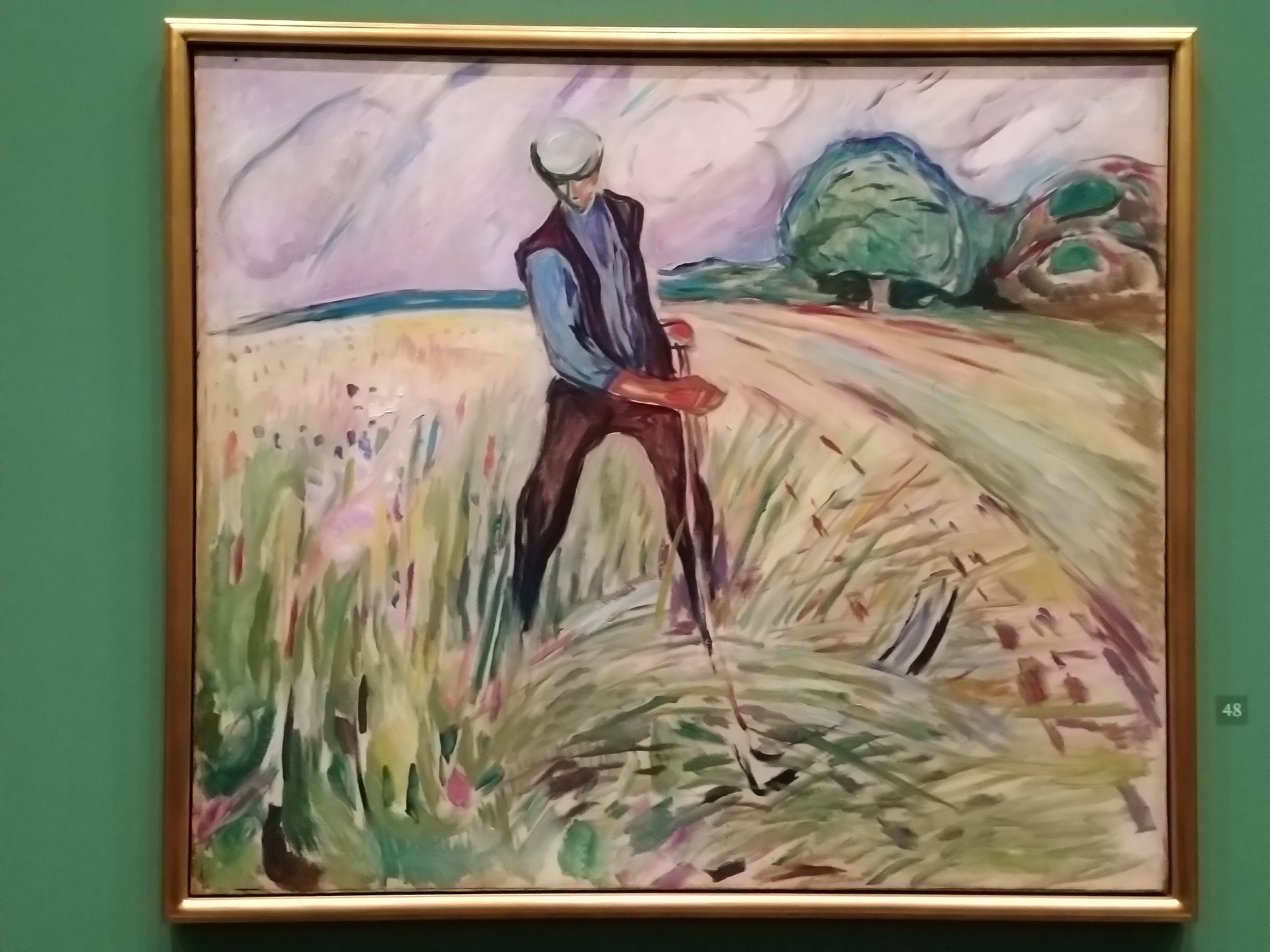 Munch, II 'Der Heuer' (1917)