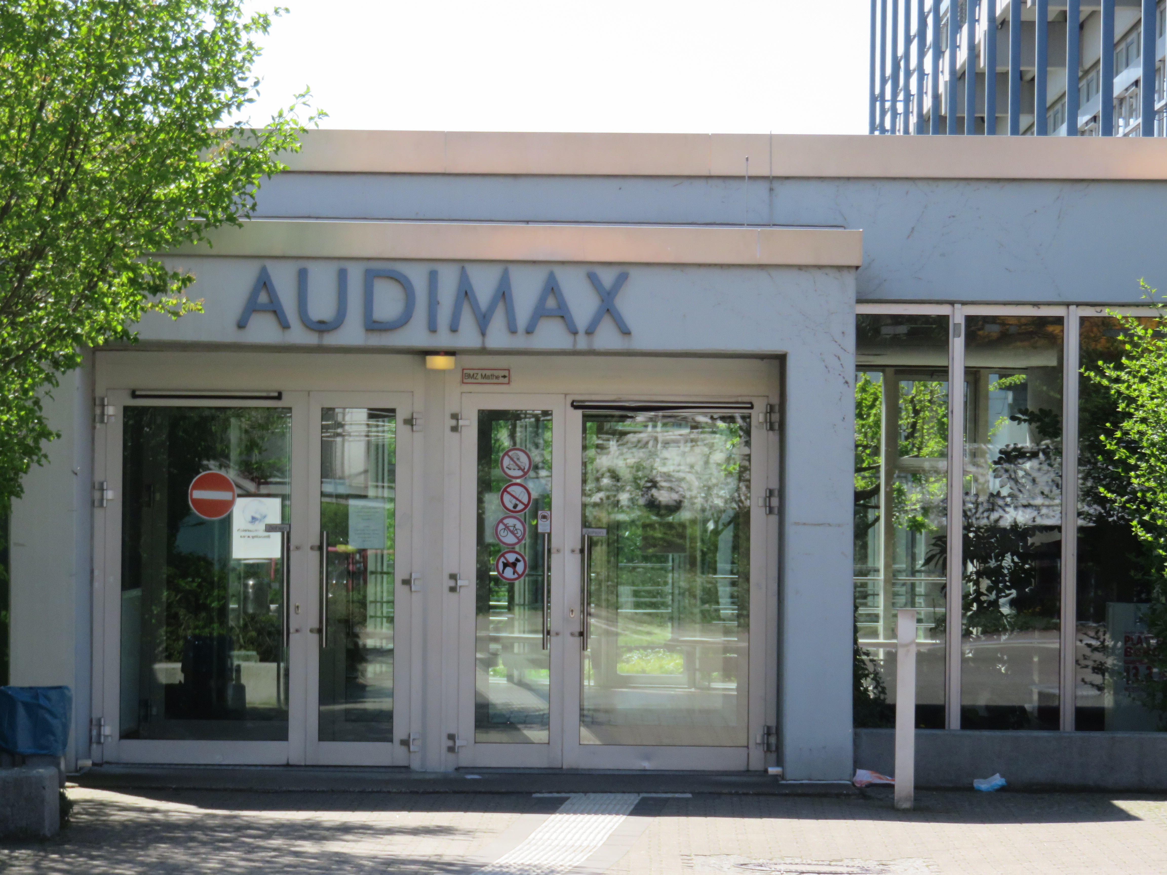 Audimax - Eingang