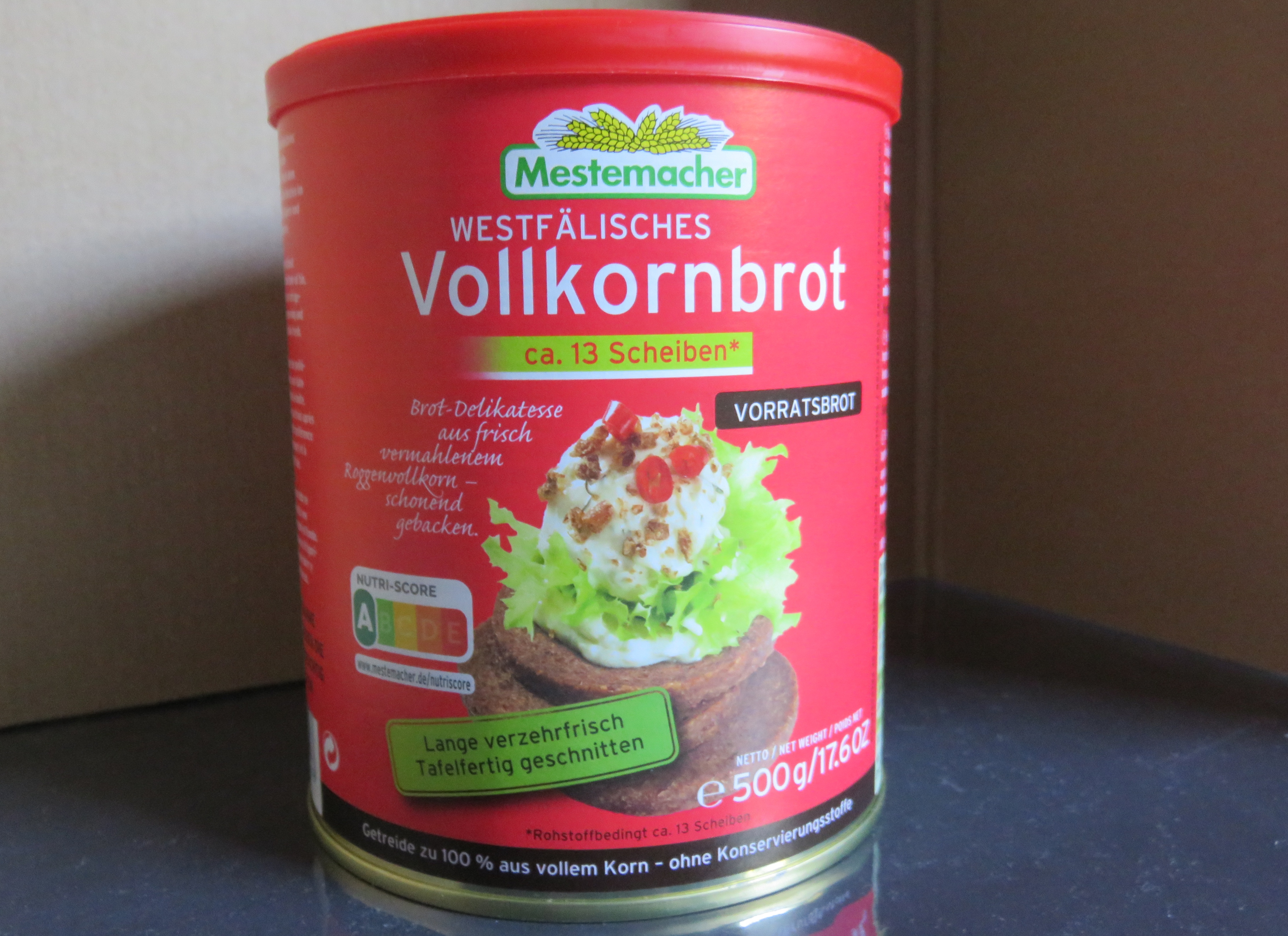 Westfälisches Vollkornbrot - Vorratsbrot