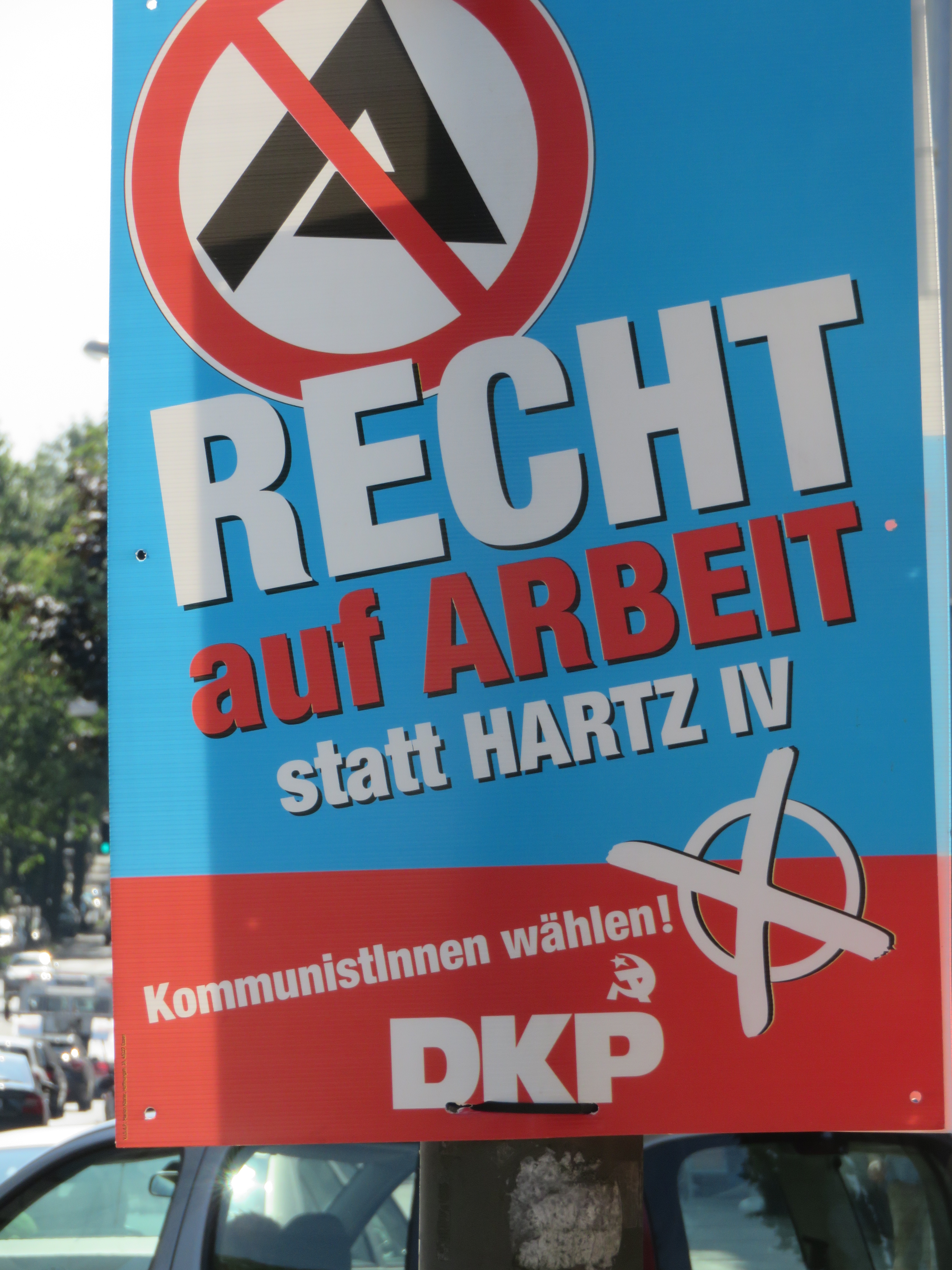 Bundestagswahl 2017 - Plakat