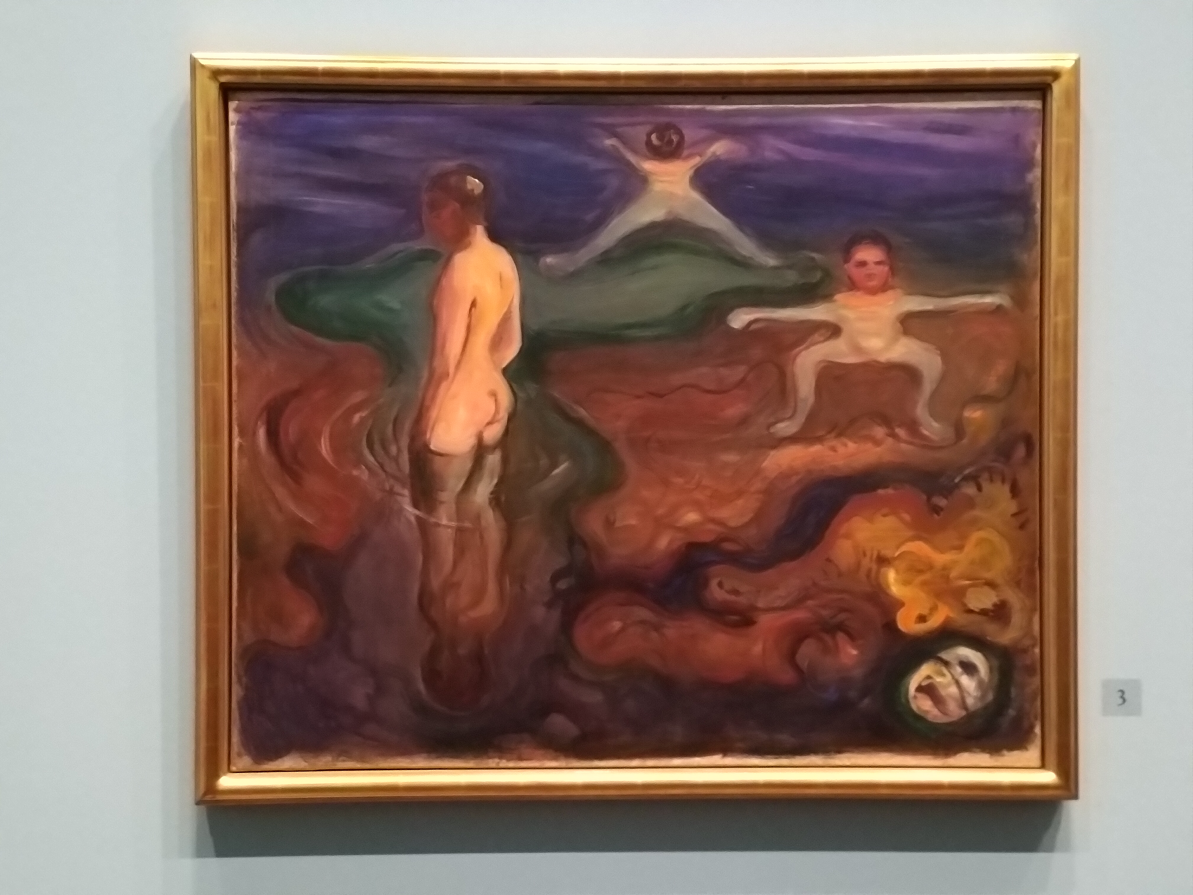 Munch, I 'Badende Knaben' (1897/98)