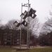 Stählerner Baum - Skulptur in Dortmund