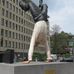 Ein neuer erfolgreicher Tag - Skulptur in Wuppertal