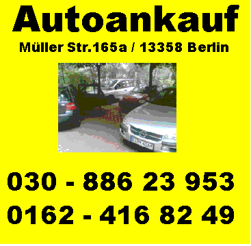 Autoankauf Berlin - Rasch Auto verkaufen