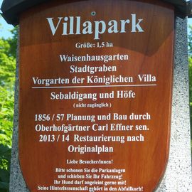 Villapark in Regensburg