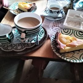 Kaffees und Kuchen