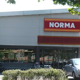 Norma in der Altmühlstraße, von der Isarstraße, also von Norden aus gesehen