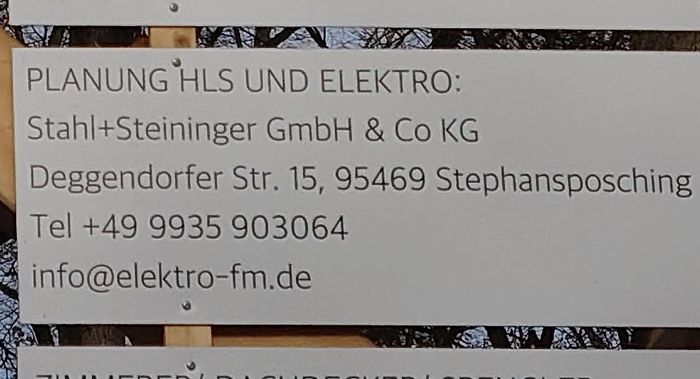 Nutzerbilder Stahl + Steininger GmbH & Co. KG