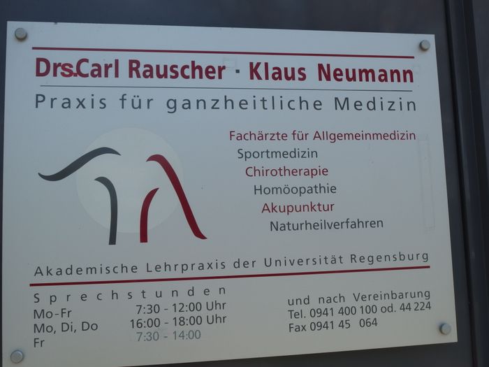 Rauscher Carl Dr.med. Facharzt für Allgemeinmedizin-Naturheilverfahren