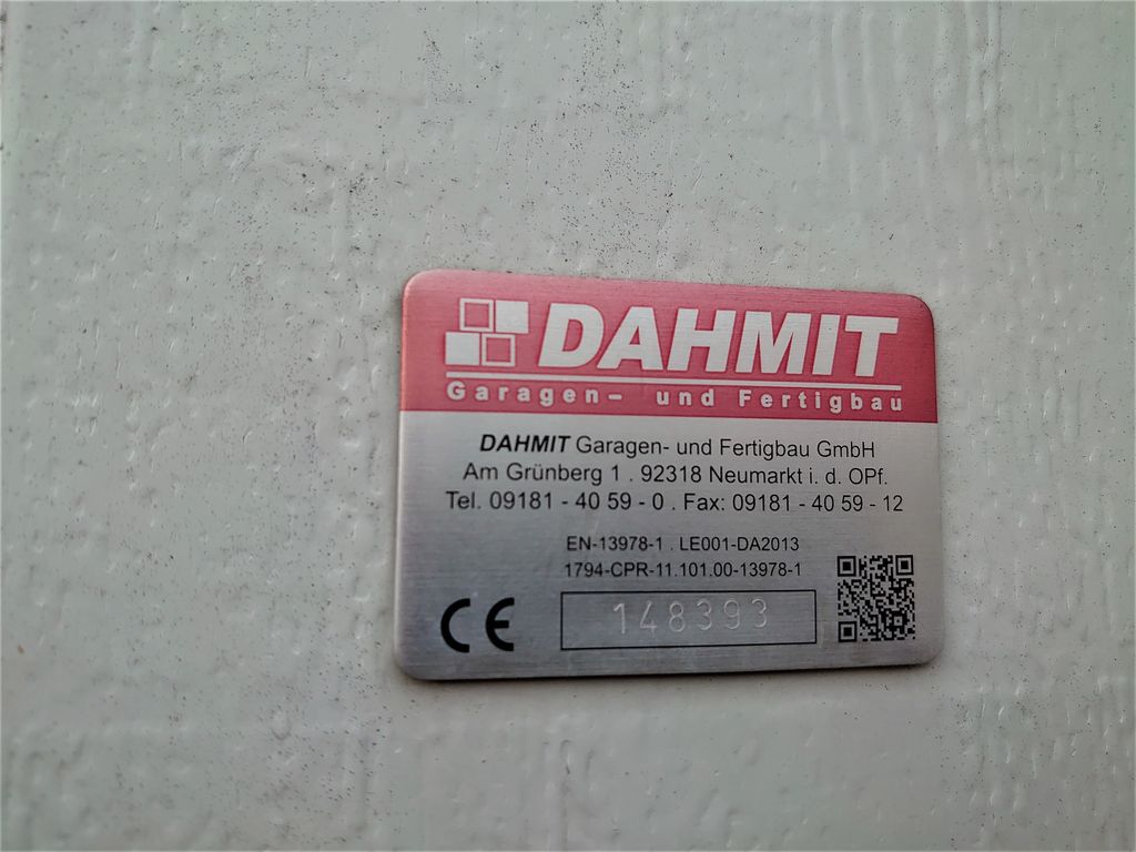 Nutzerfoto 2 DAHMIT Garagen- u. Fertigbau GmbH