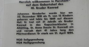 Bruder-Konrad-Hof in Parzham Stadt Bad Griesbach im Rottal