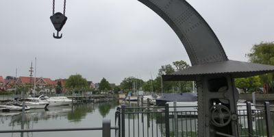 Hafen und Schiffsanlegestelle in Langenargen