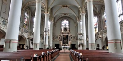 St. Marien Kirche in Marienberg in Sachsen