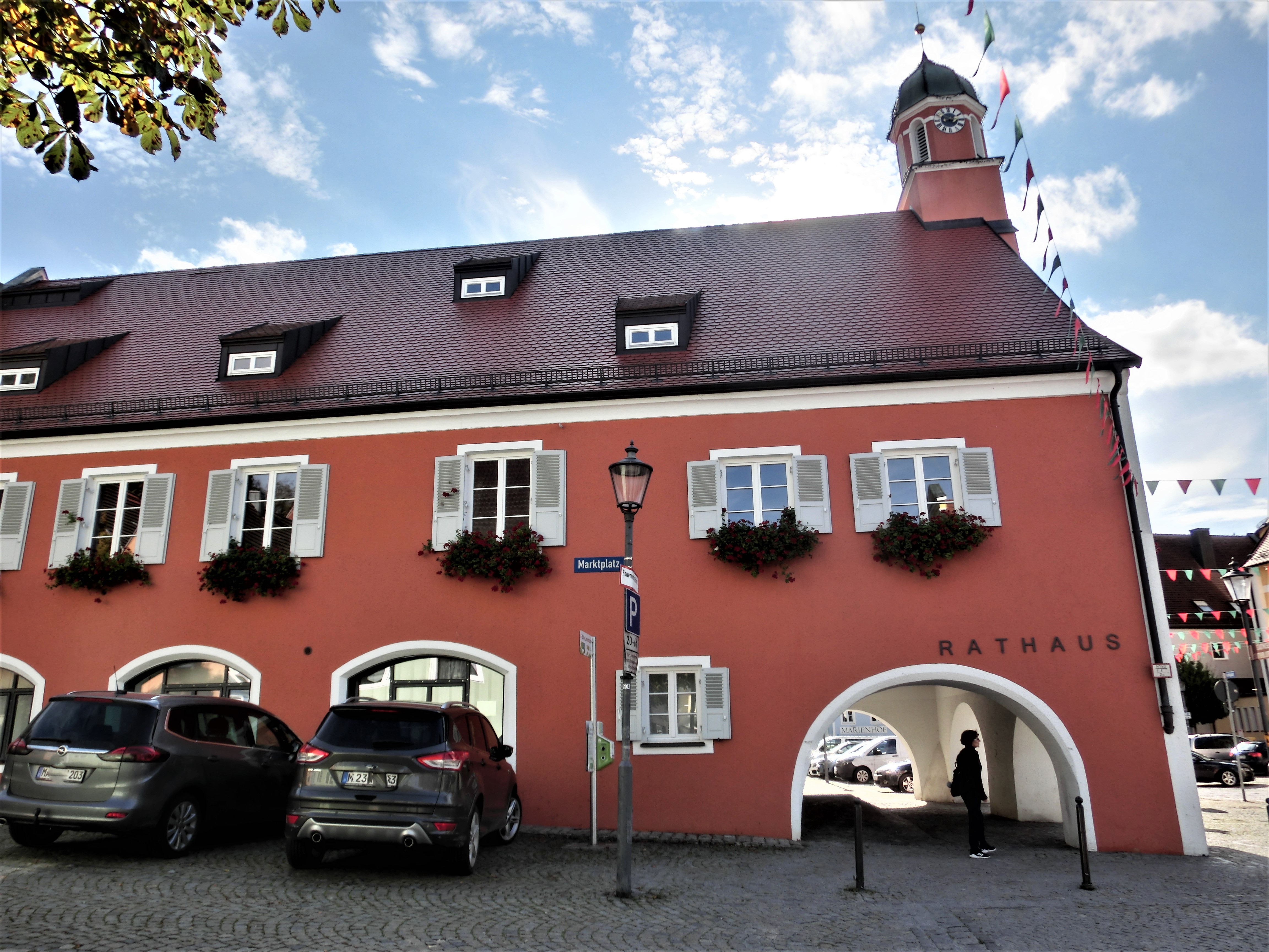 Rathaus von Norden gesehen