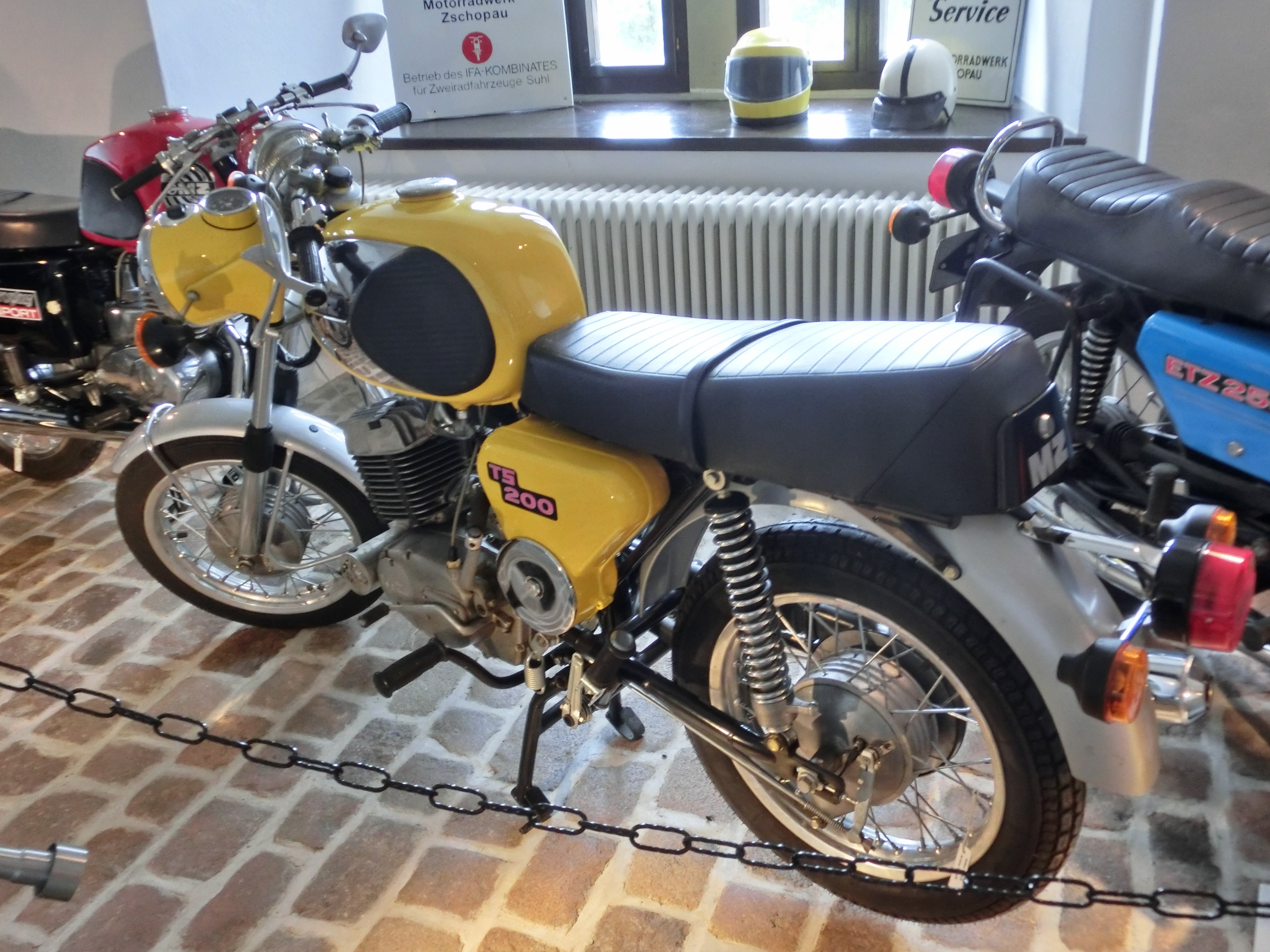 im Motorradmuseum