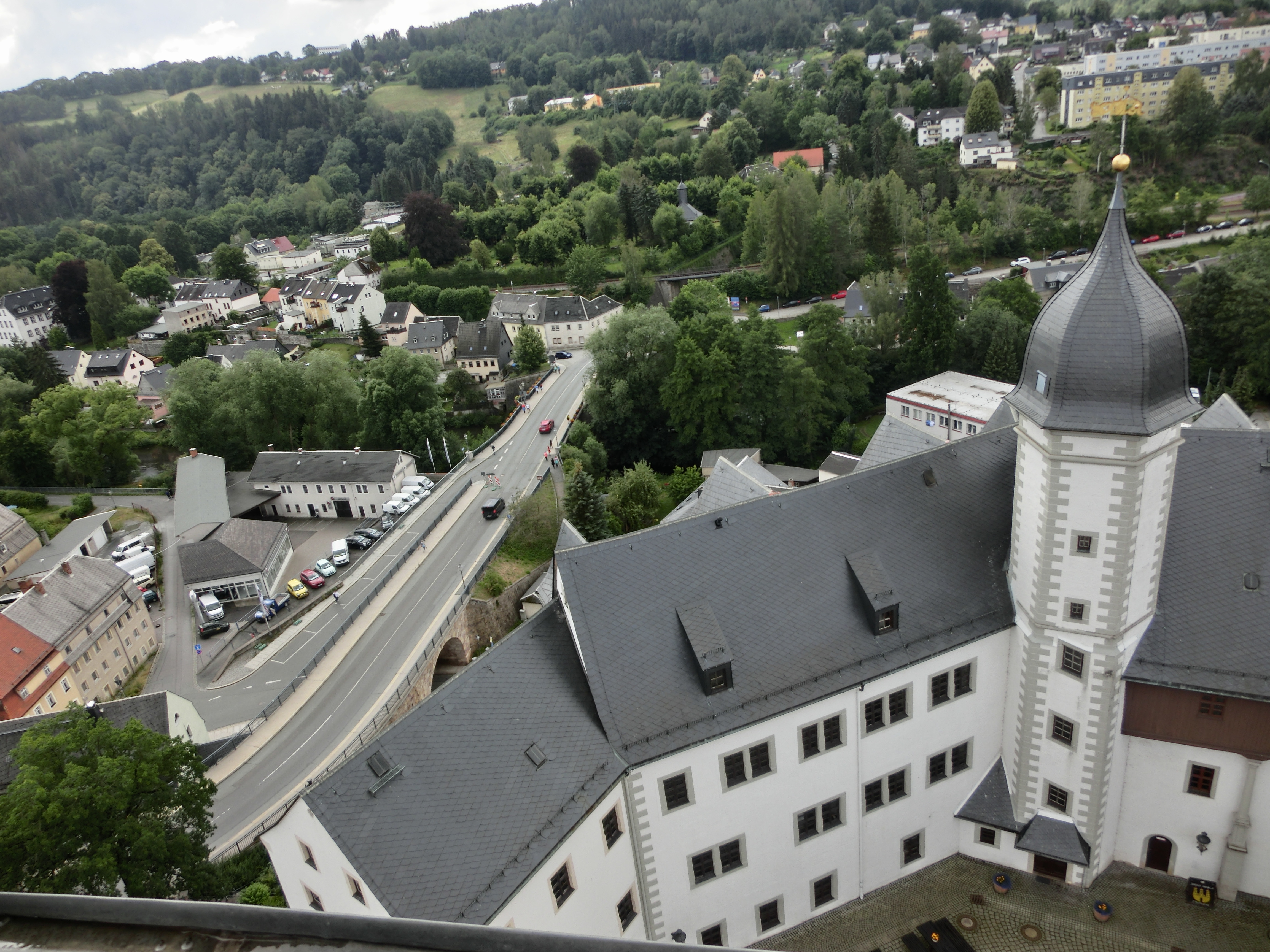 vom Bergfried gesehen