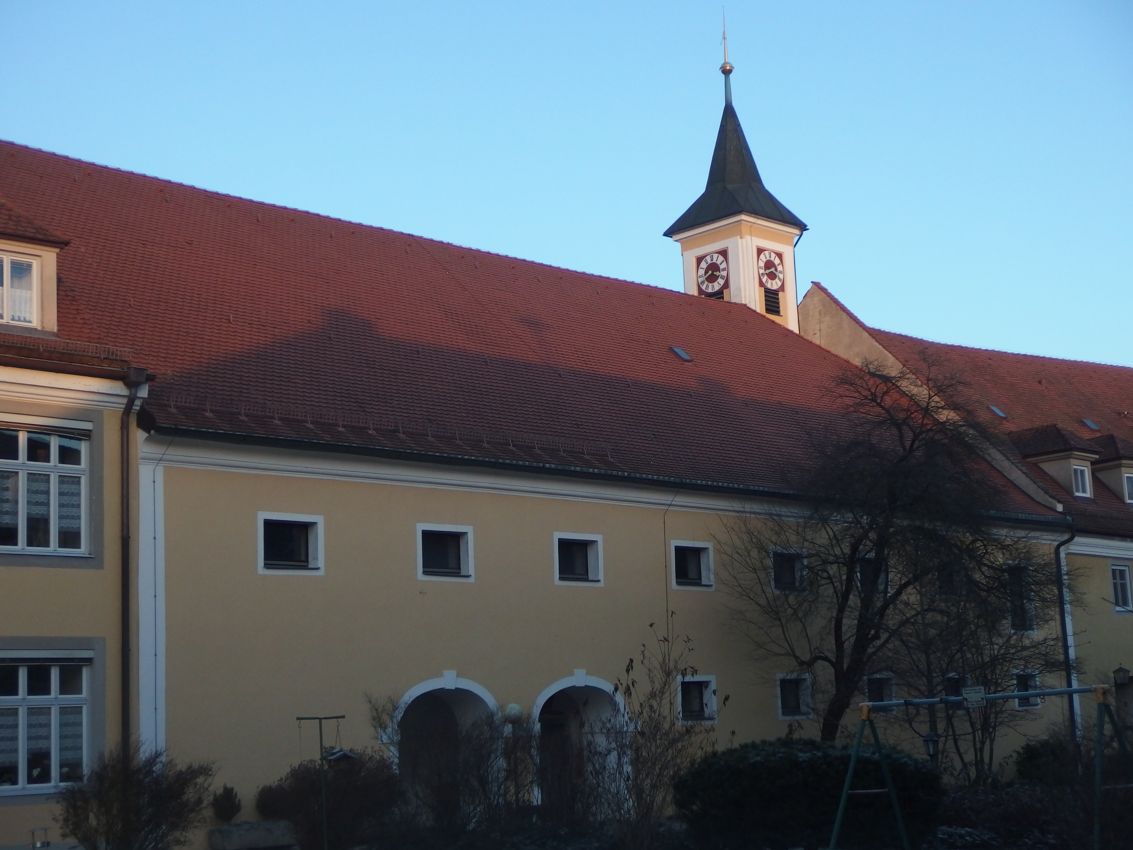 Geb&auml;udeteil mit Klosterkirche