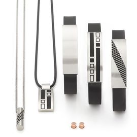 Armbänder und Ketten für den Herren. Edelstahl im tollen Design mit integrierten Magneten